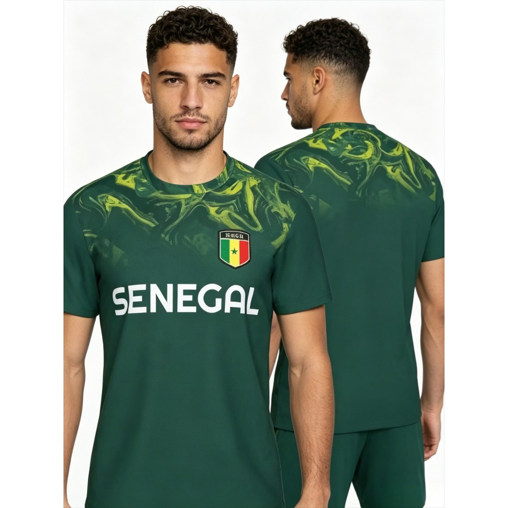 Summer Clothing Line - 2026 New Summer Senegal Flag Graphic