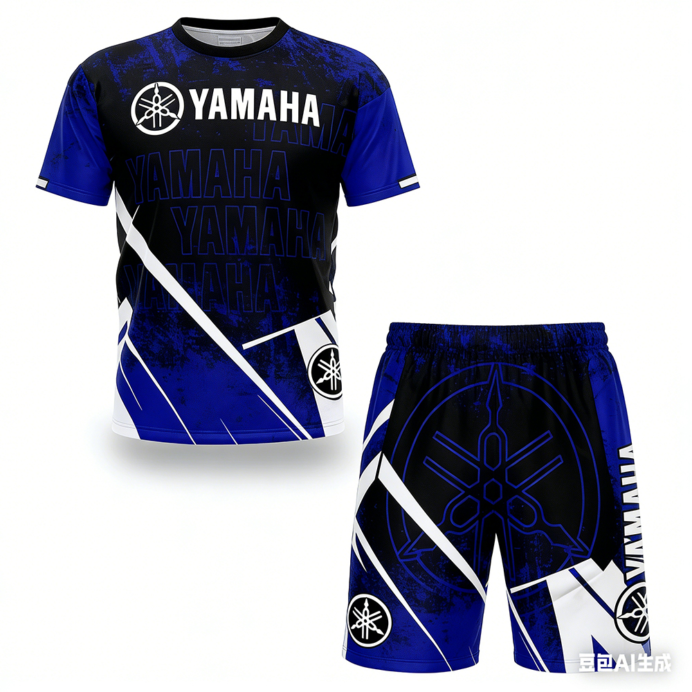 Summer Clothing Sets Men - New Summer YAMAHA Men Women Motorcycle