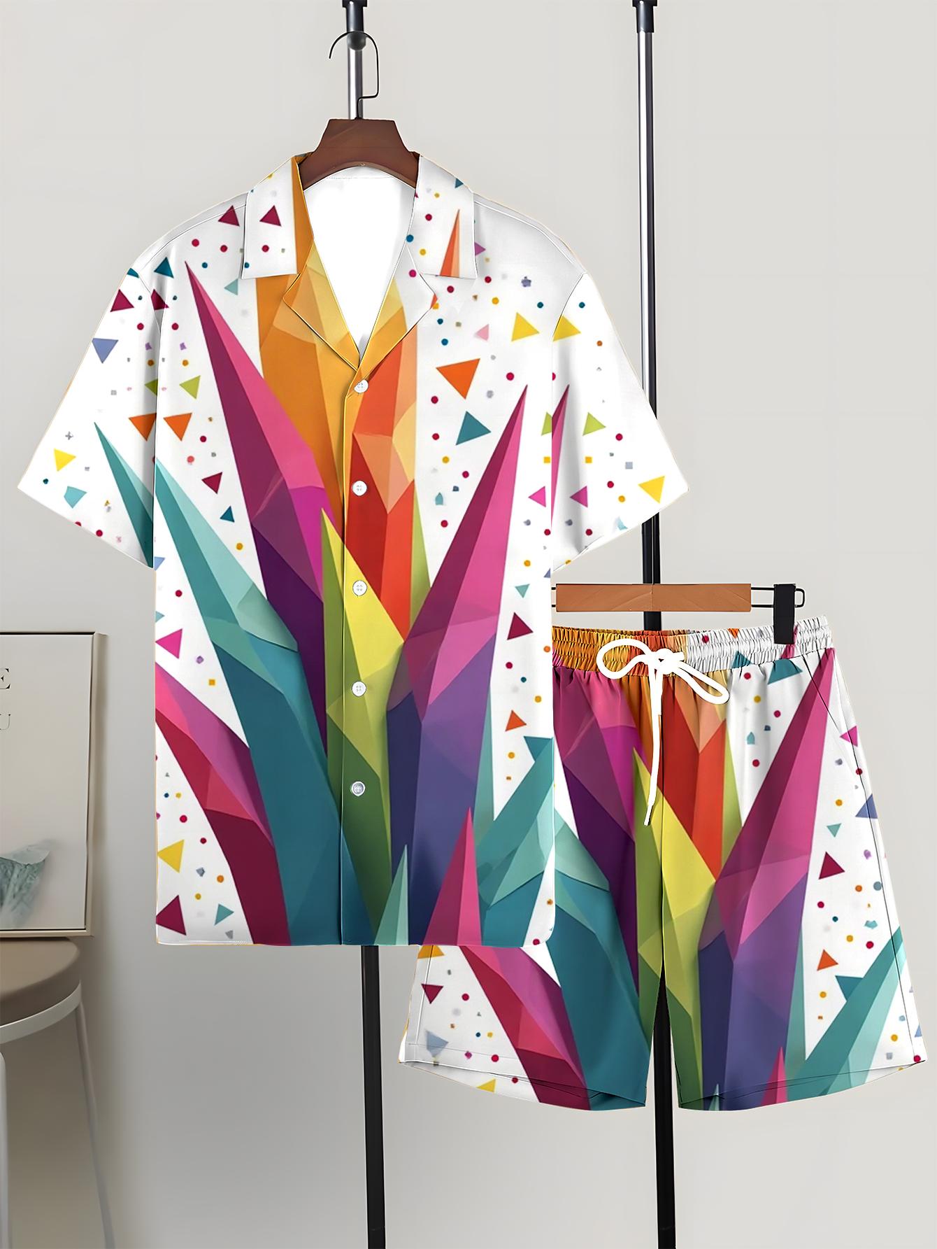 Summer Clothing Sets Men - Men's Shirt Sets 2026 Spring/Summer outfits