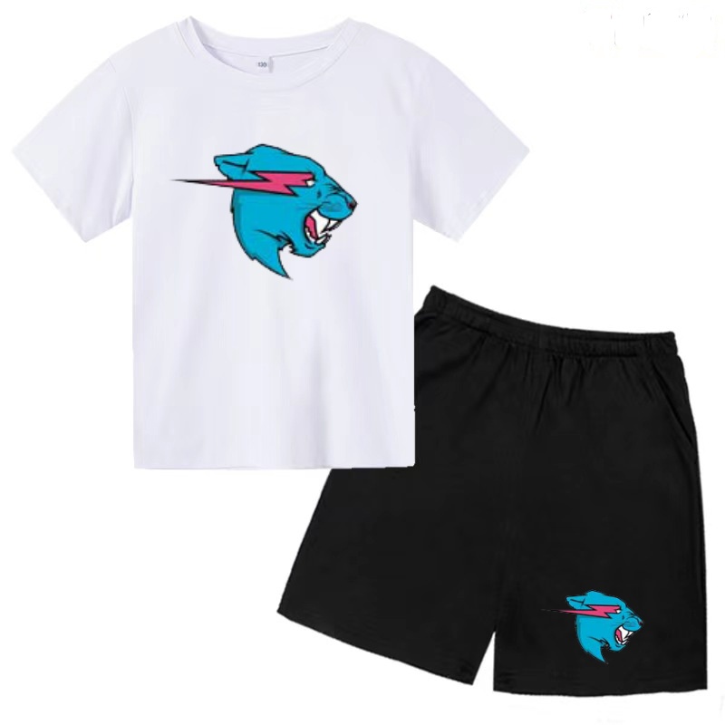 Kids Charming Animal Head Imag – Summer Clothing Images recenzja i cena