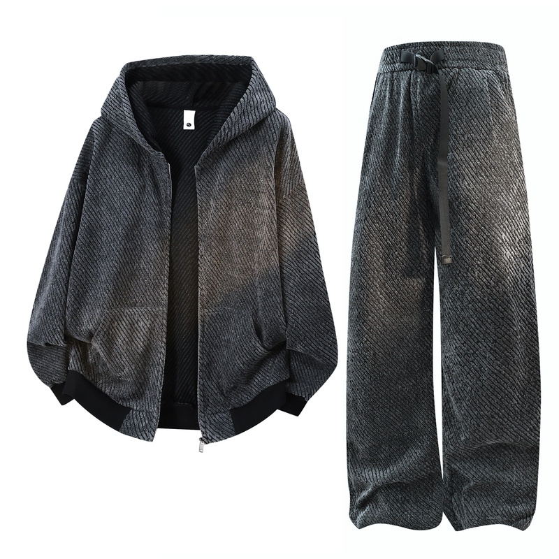 Men's Casual 2-Piece Sportswea – Summer Clothing Sets Men recenzja i cena