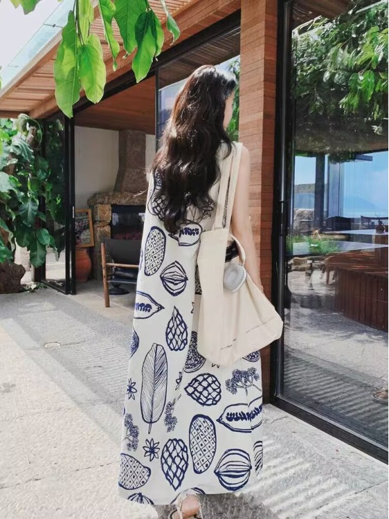 Summer Loose A-Line Vest Dress – Summer Clothing Tagline recenzja i cena