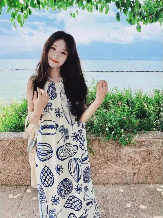 Summer Loose A-Line Vest Dress – Summer Clothing Tagline recenzja i cena