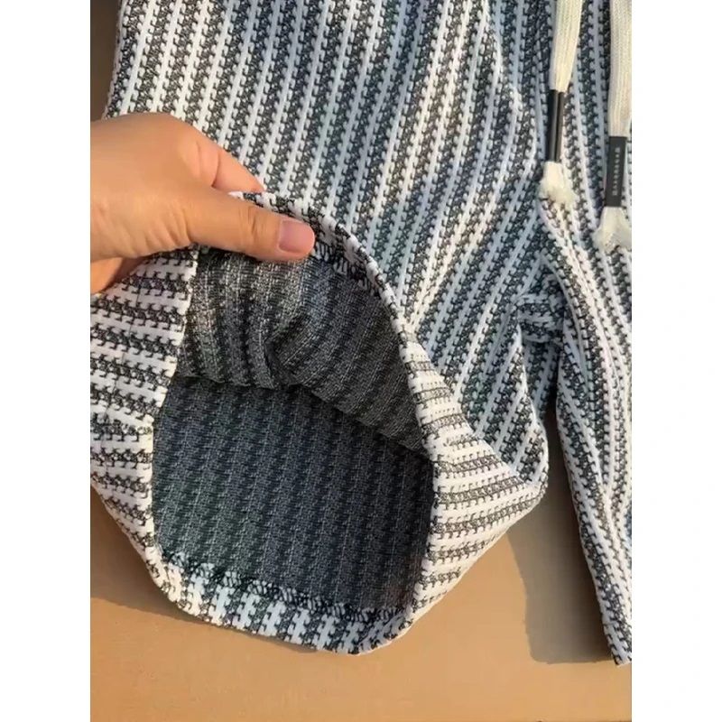 Outlet Striped Loose Casual Co – Summer Clothing Outlet recenzja i cena