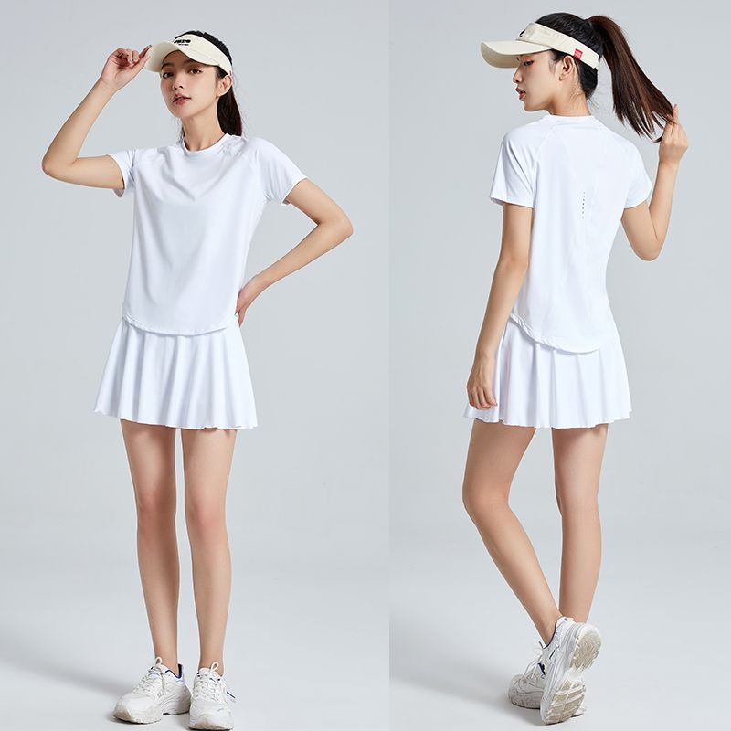 2pcs Tennis Skirt Set Women Su – Summer Golf Clothing recenzja i cena