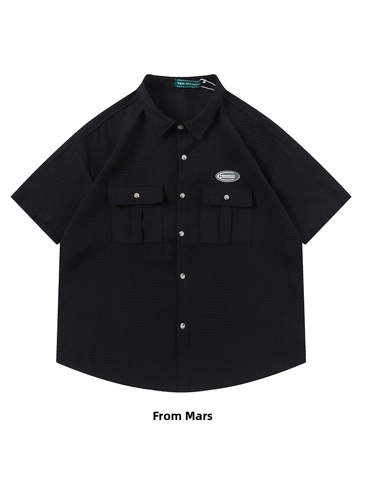 from   Shirts Men's Short Slee – Summer Clothing Online recenzja i cena