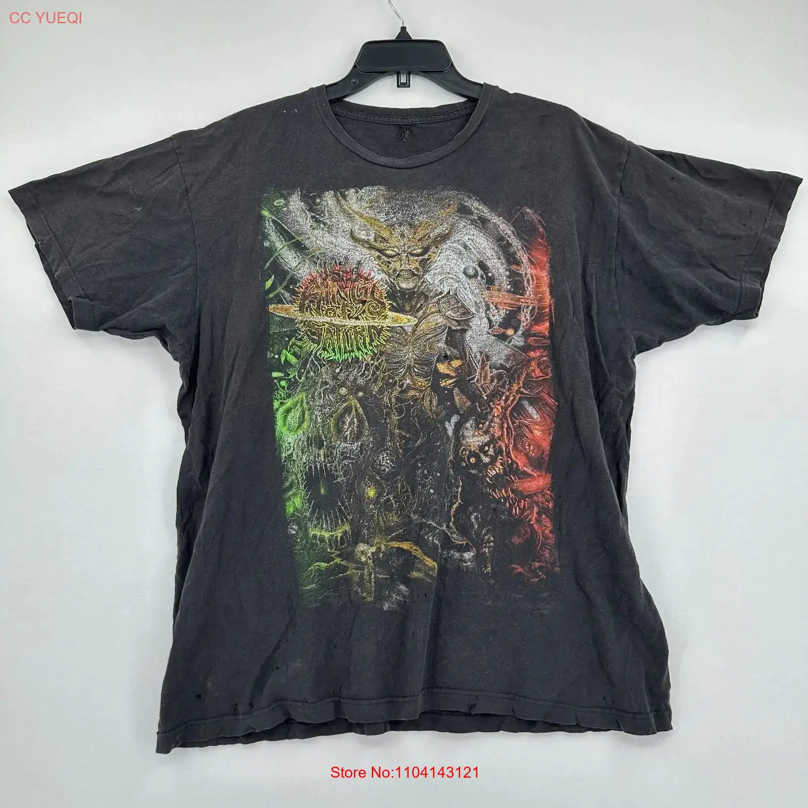 Rings Of Saturn T shirt Mens X – Summer Grunge Clothing recenzja i cena