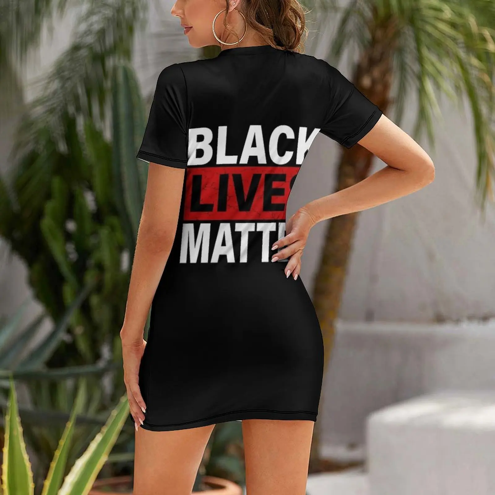 Black Lives Matter T-Shirt Wit – Summer Clothing Line Names recenzja i cena