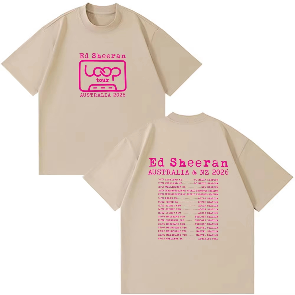 Ed Sheeran Loop Tour Australia – Summer Clothing Women Australia recenzja i cena