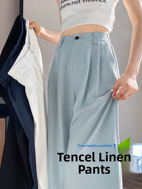 High Waist Linen Wide Leg Pant – Summer Clothing Outlet recenzja i cena