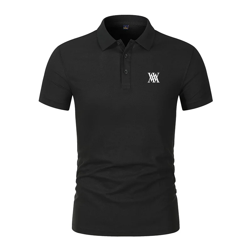 Men's Golf T-shirt Business Ca – Summer Golf Clothing recenzja i cena