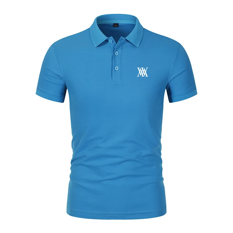 Men's Golf T-shirt Business Ca – Summer Golf Clothing recenzja i cena