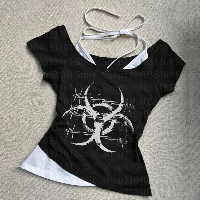 Y2k Style Aesthetics Streetwea – Summer Grunge Clothing recenzja i cena