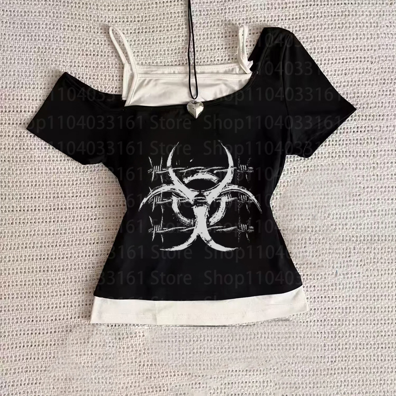 Y2k Style Aesthetics Streetwea – Summer Grunge Clothing recenzja i cena