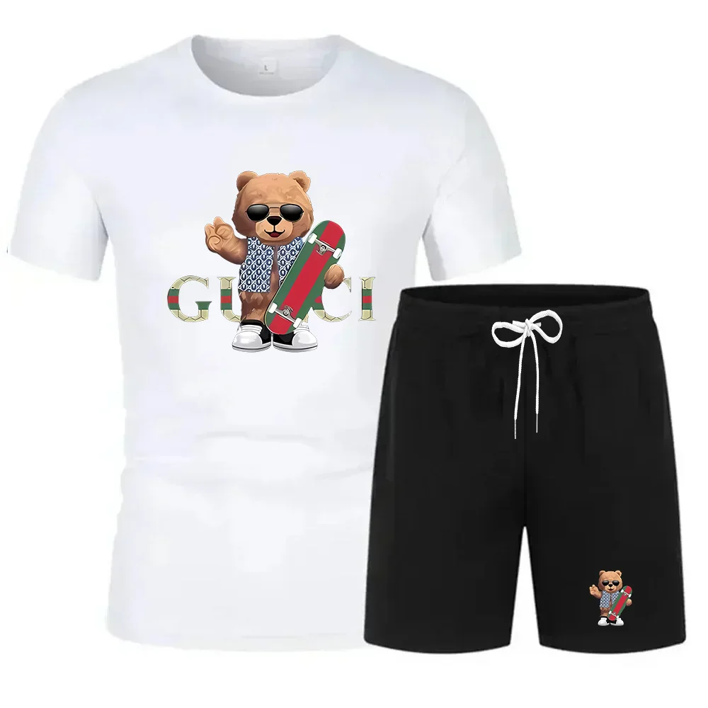 Summer fashion street short sl – Summer Clothing Sets Men recenzja i cena