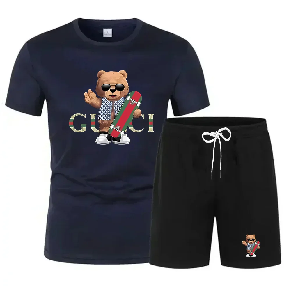 Summer fashion street short sl – Summer Clothing Sets Men recenzja i cena