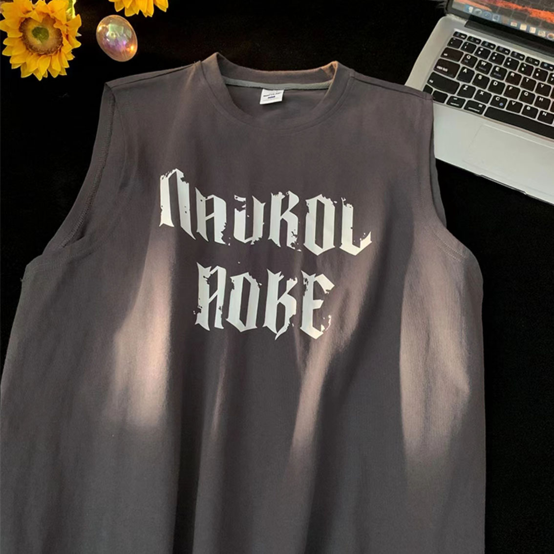 Summer Loose Fit Cotton Tank T – Summer Clothing Outlet recenzja i cena