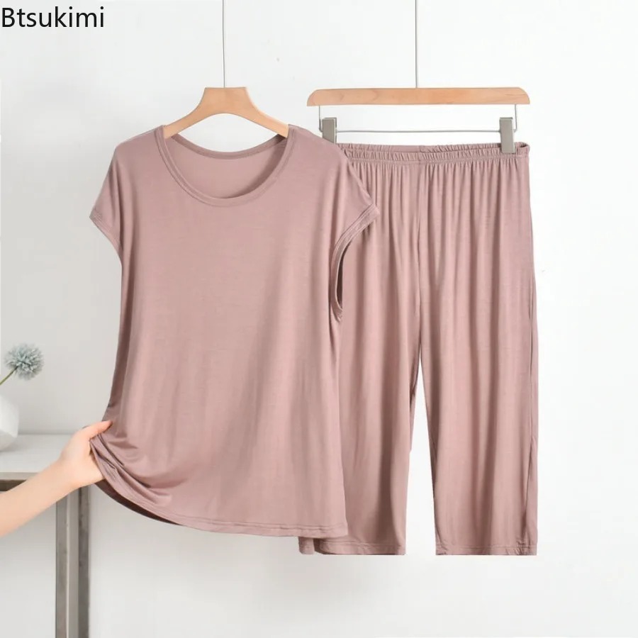 2026 Women's Summer Modal 2PCS – Xl Summer Clothing recenzja i cena