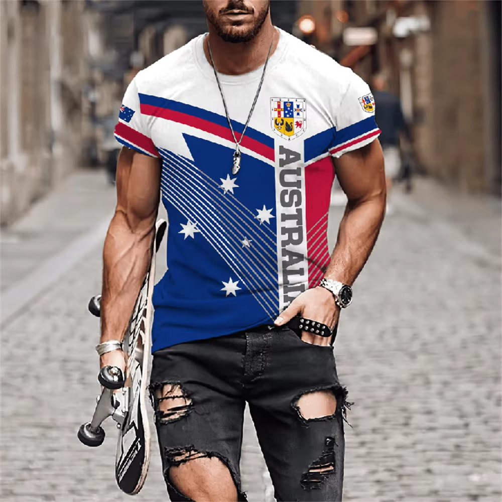 Men's T-Shirts Australia Graph – Summer Clothing Women Australia recenzja i cena