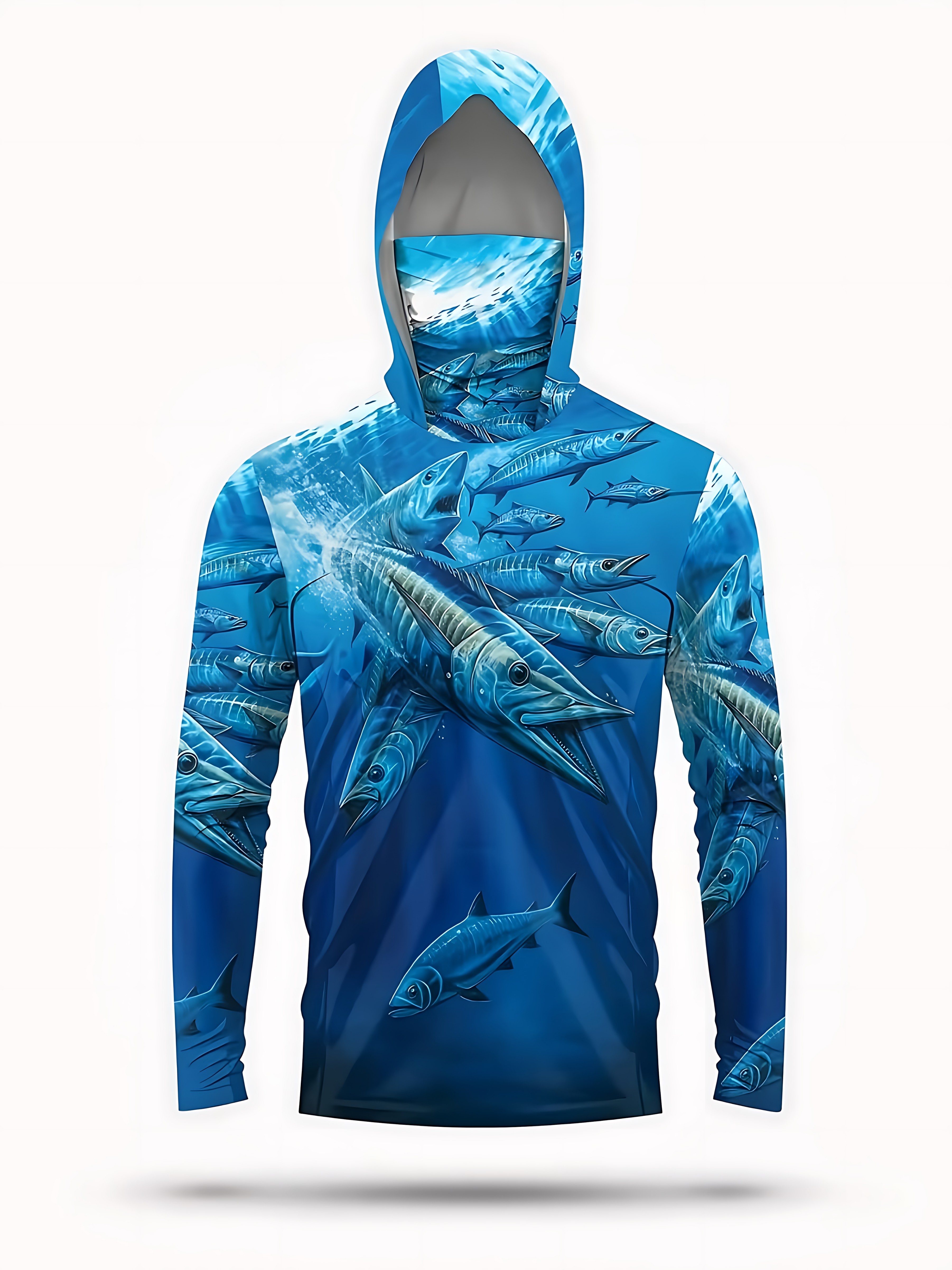 Fishing Shirt Hooded Men Fishi – Summer Clothing Line recenzja i cena