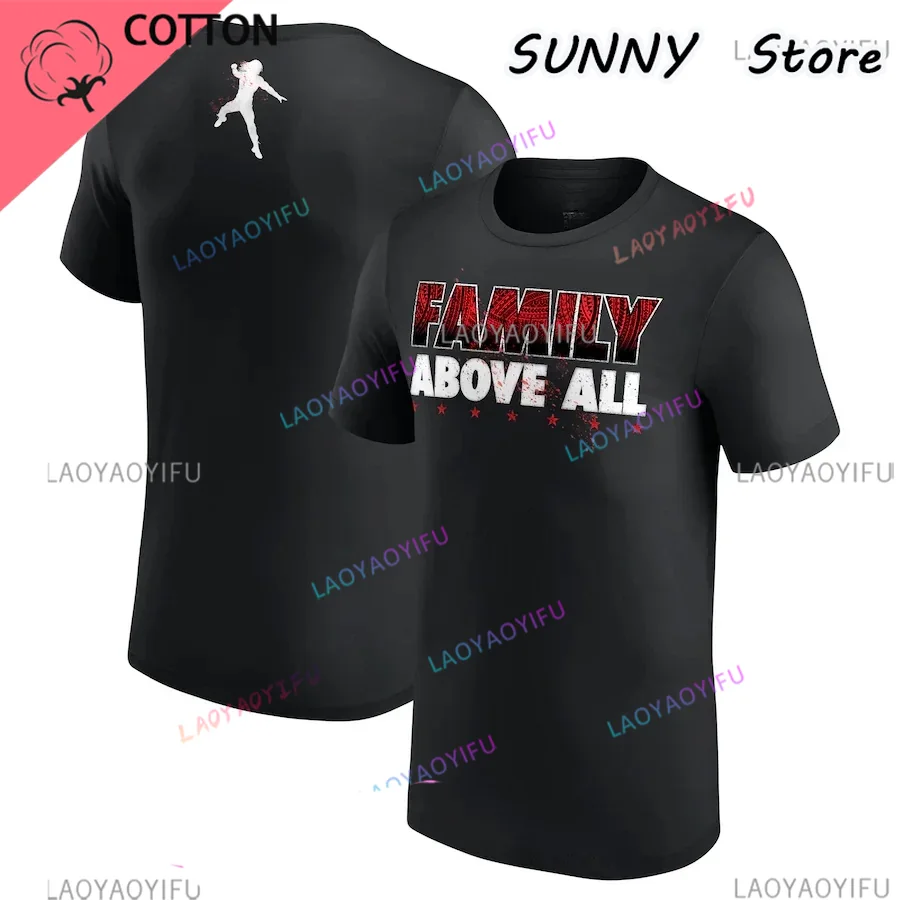 Men's Black Roman Reigns Level – Summer Reign Clothing recenzja i cena