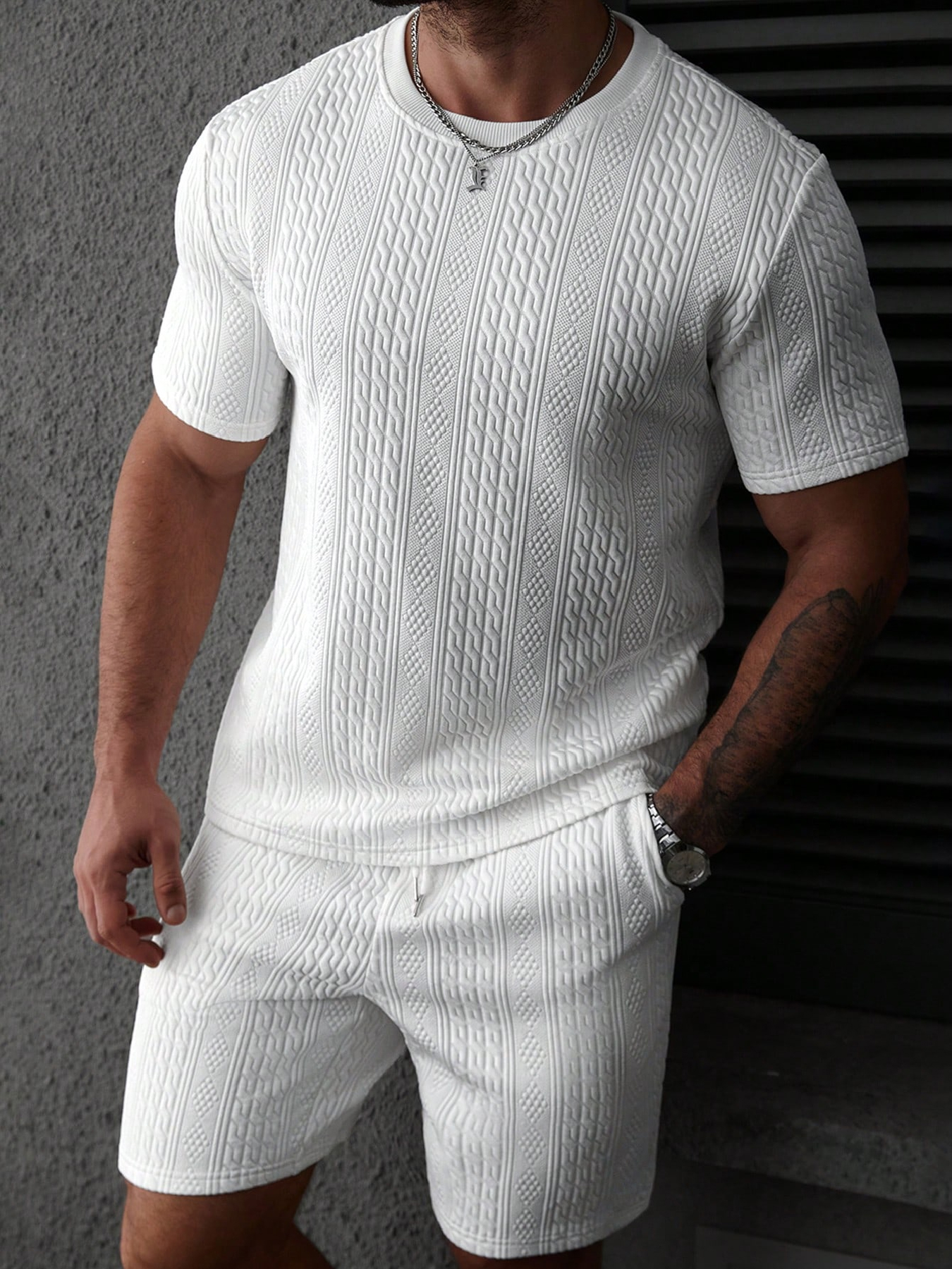 Casual men's polo shirt set, s – Summer Clothing Sets Men recenzja i cena