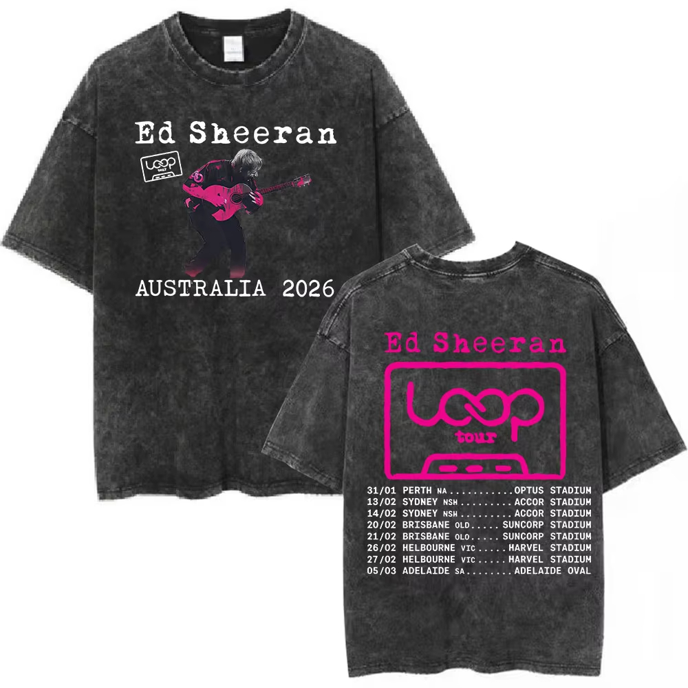 Ed Sheeran Loop Tour Australia – Summer Clothing Women Australia recenzja i cena