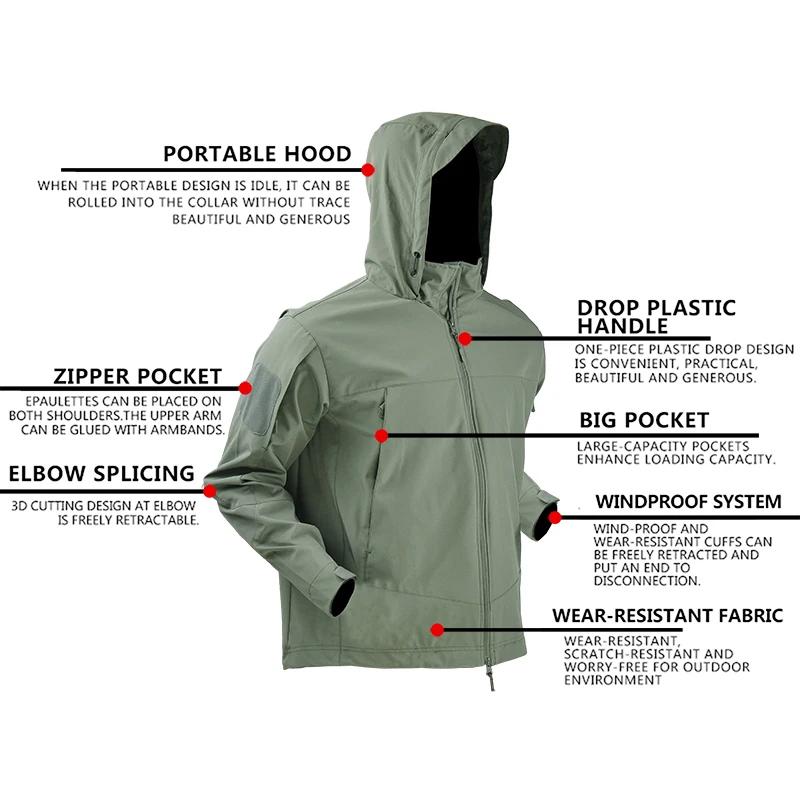 Tactical Jackets Uniform Hunti – Yours Clothing Summer Jackets recenzja i cena