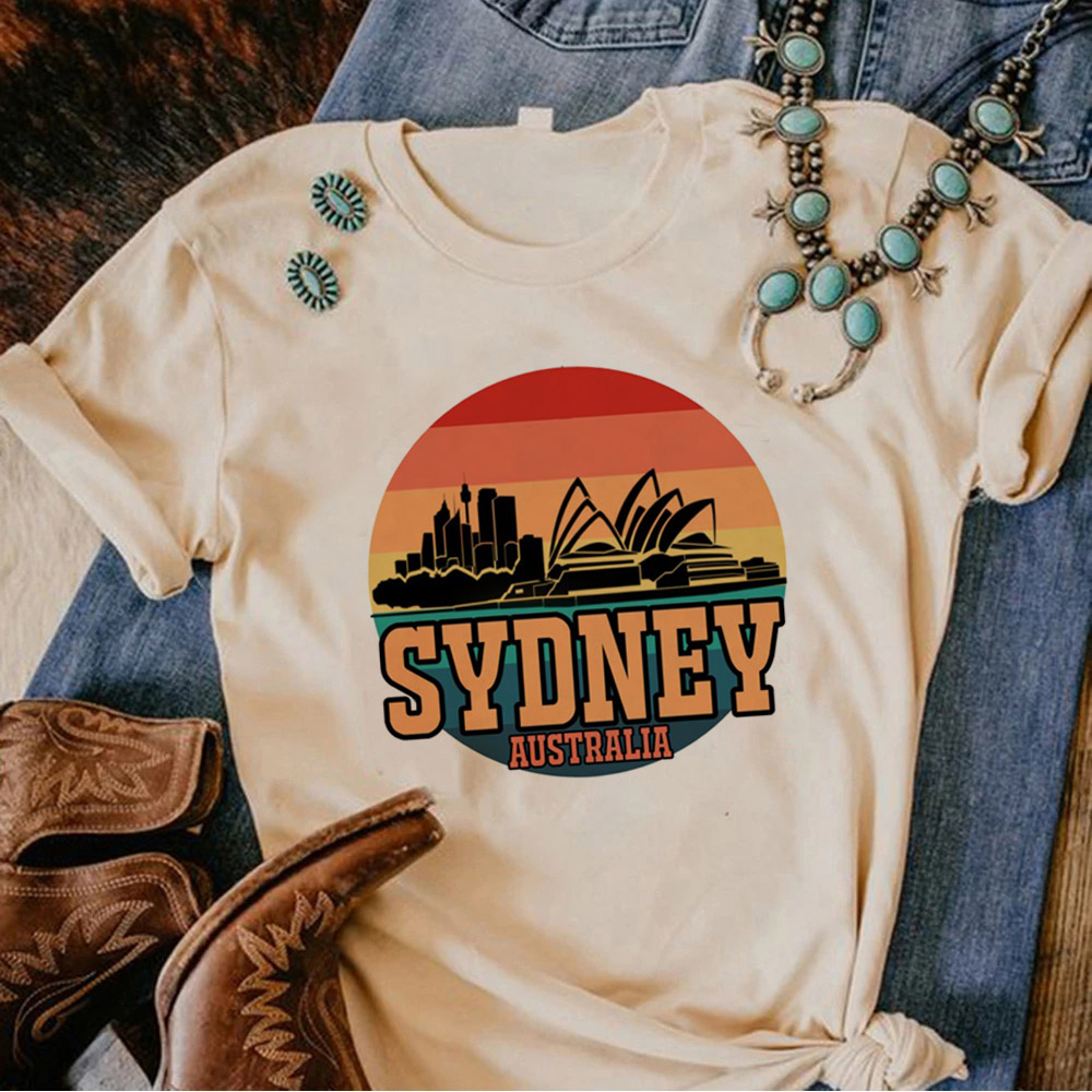 Australia tshirt women anime s – Summer Clothing Women Australia recenzja i cena
