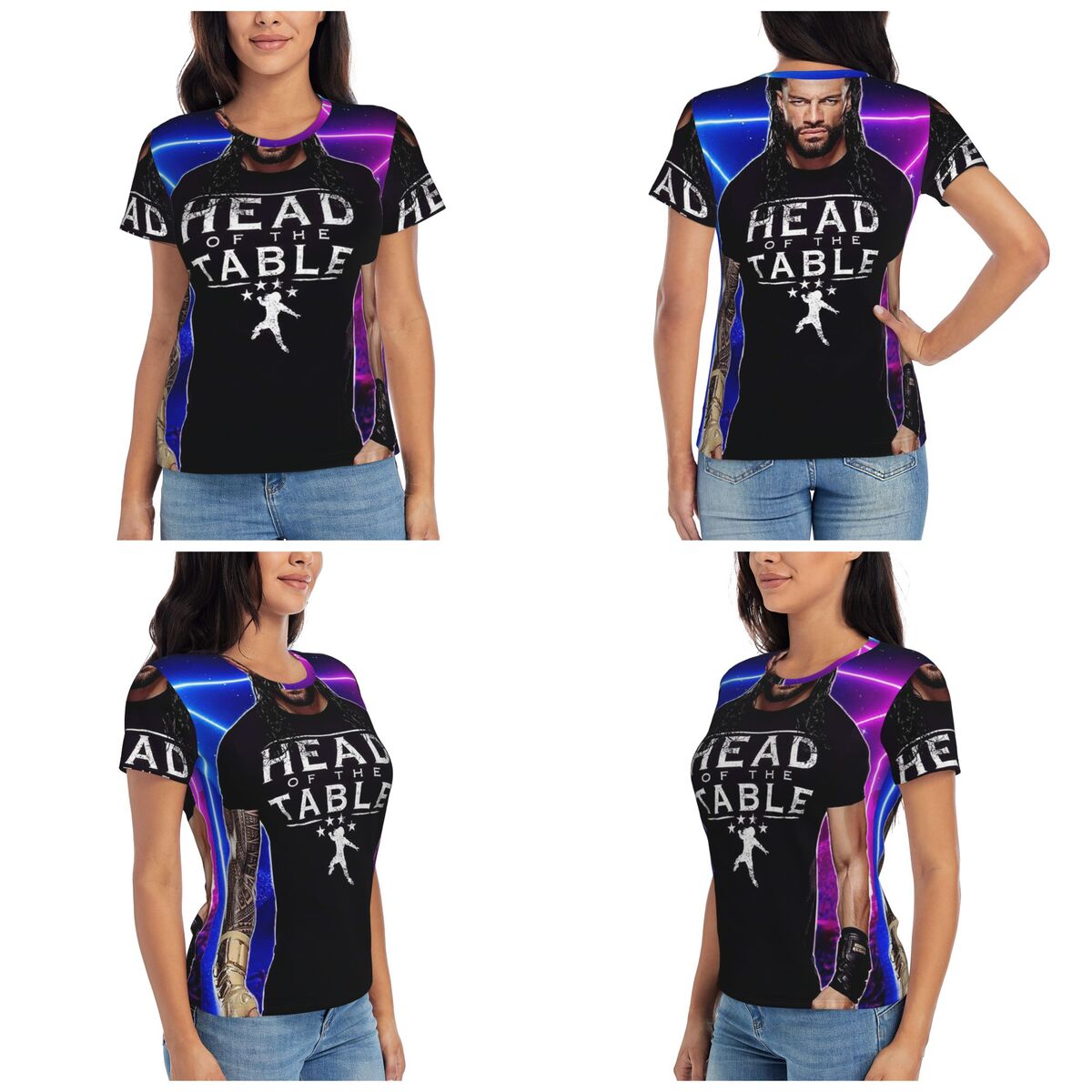 Wrestler Roman Reigns Wrestlin – Summer Reign Clothing recenzja i cena