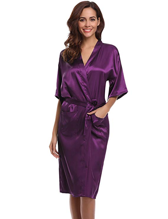 PURPLE Womens Robe Hot Sale Fa – Xl Summer Clothing recenzja i cena