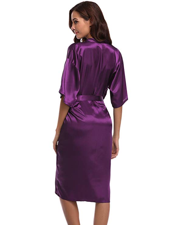 PURPLE Womens Robe Hot Sale Fa – Xl Summer Clothing recenzja i cena