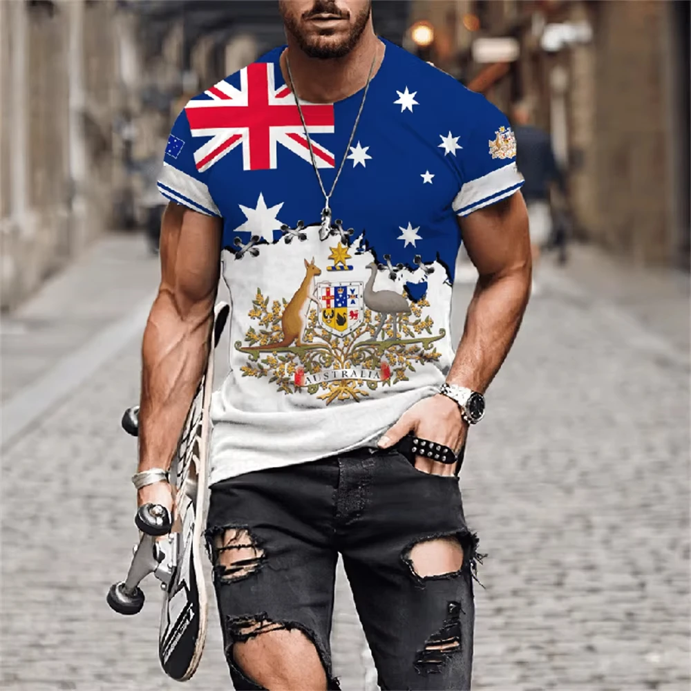Men's T-Shirts Australia Graph – Summer Clothing Women Australia recenzja i cena