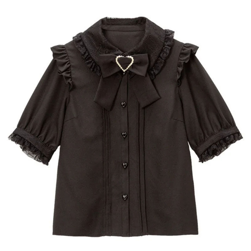 Kawaii Women Shirts Lolita Y2K – Xl Summer Clothing recenzja i cena
