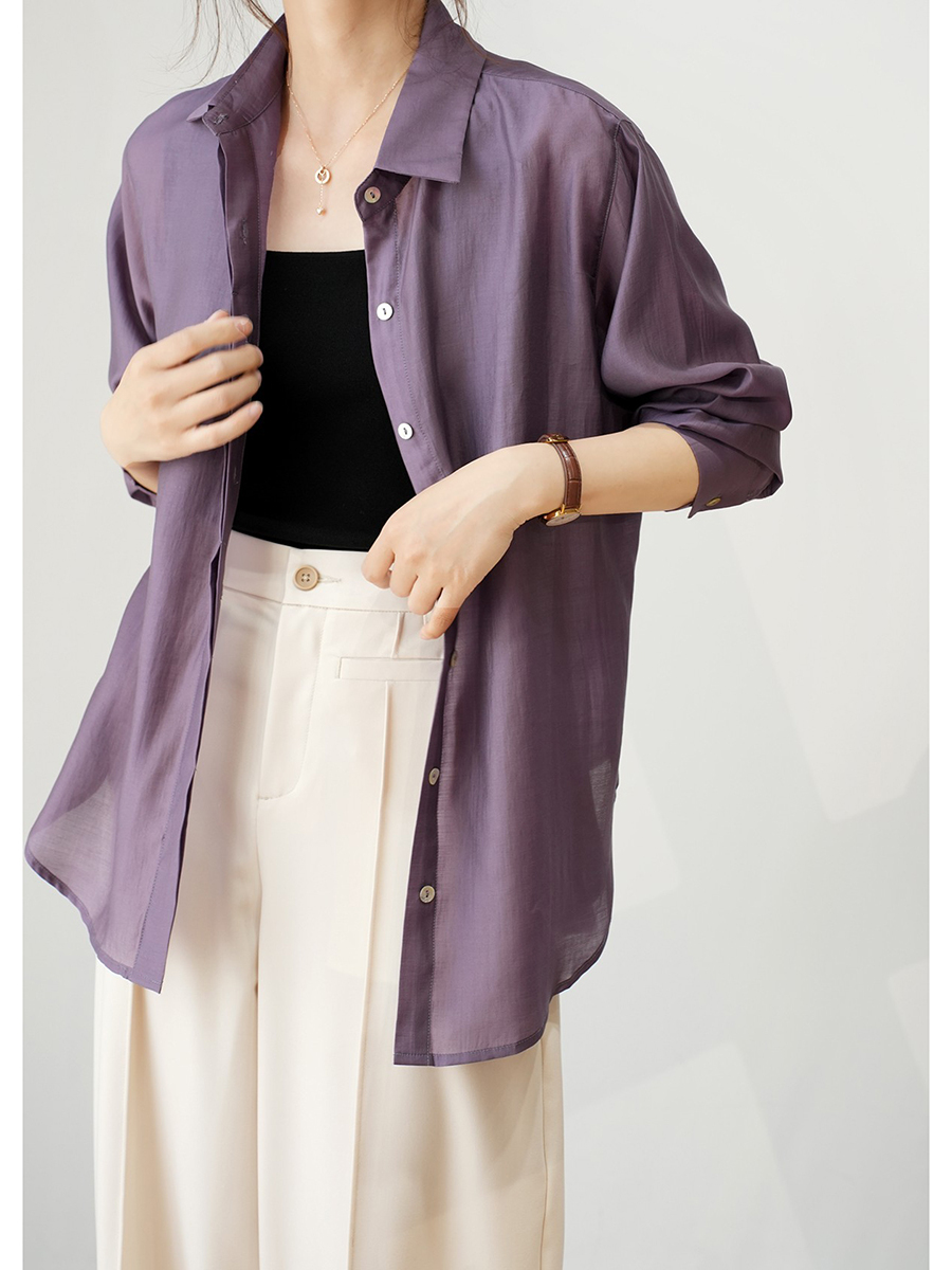Ladies Thin Shirt RAYON Wood F – Summer Clothing Online recenzja i cena