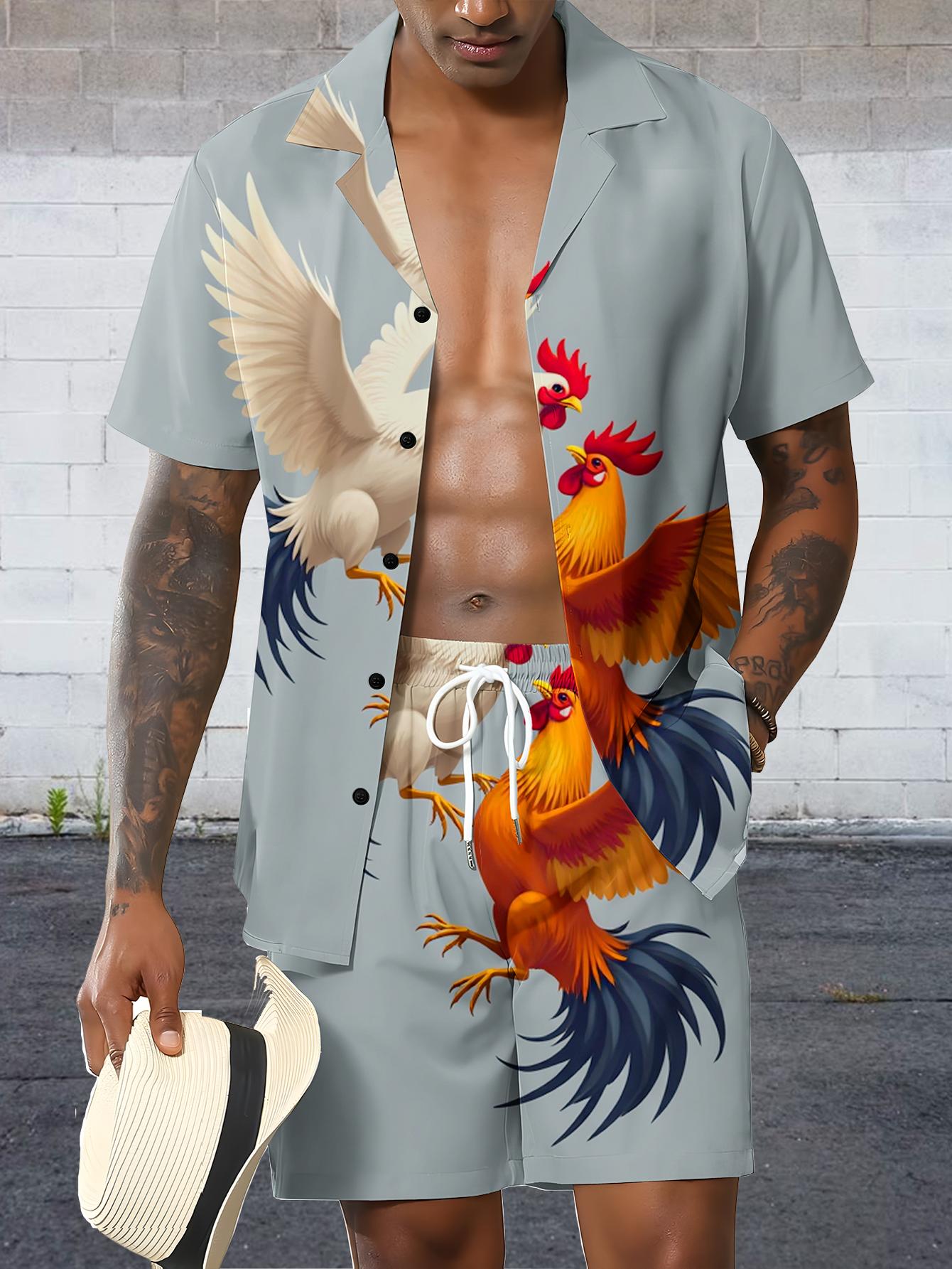 Men's Shirt Sets 2026 Spring/S – Summer Clothing Sets Men recenzja i cena