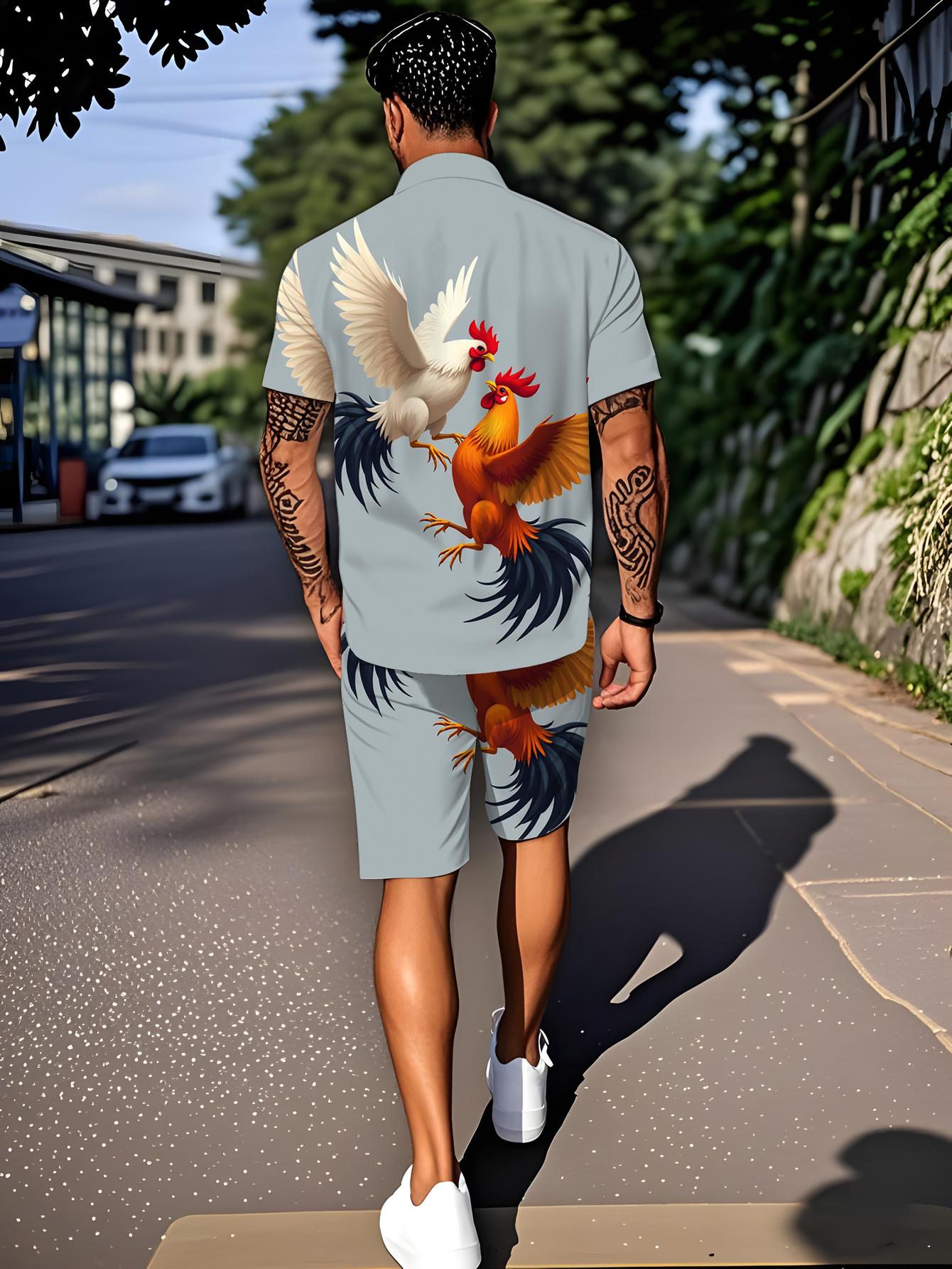 Men's Shirt Sets 2026 Spring/S – Summer Clothing Sets Men recenzja i cena