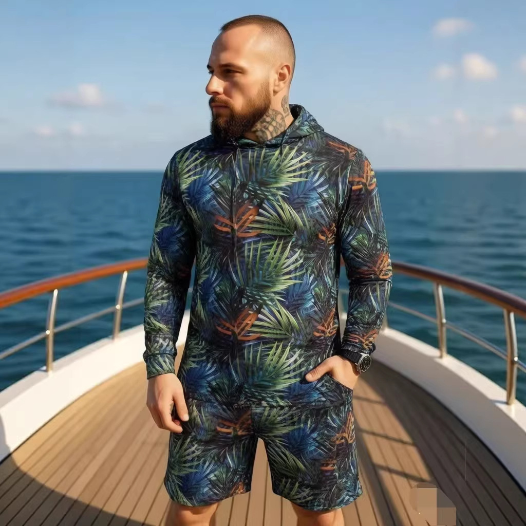 2026 New Camouflage Print Unis – Summer Clothing Sets Men recenzja i cena