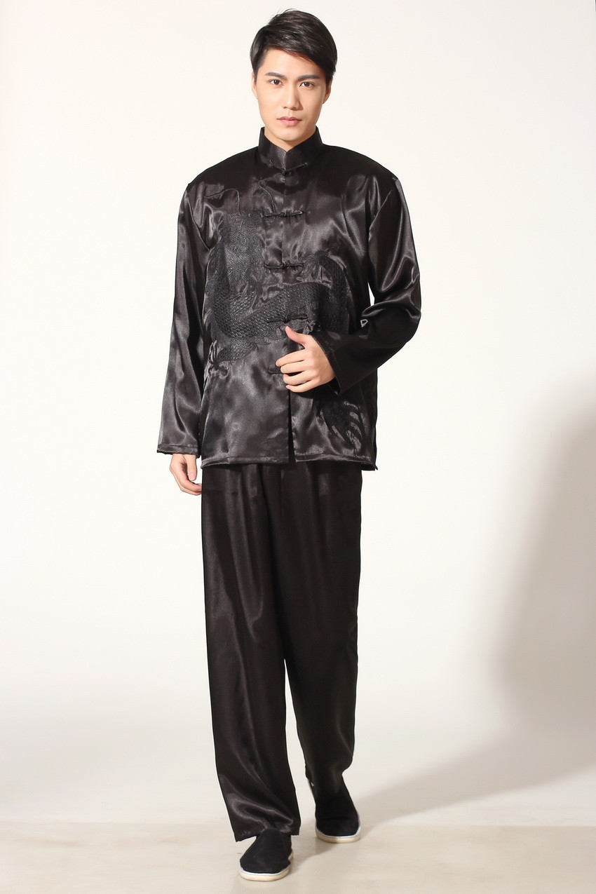 Chinese Traditional Style Blac – Xl Summer Clothing recenzja i cena