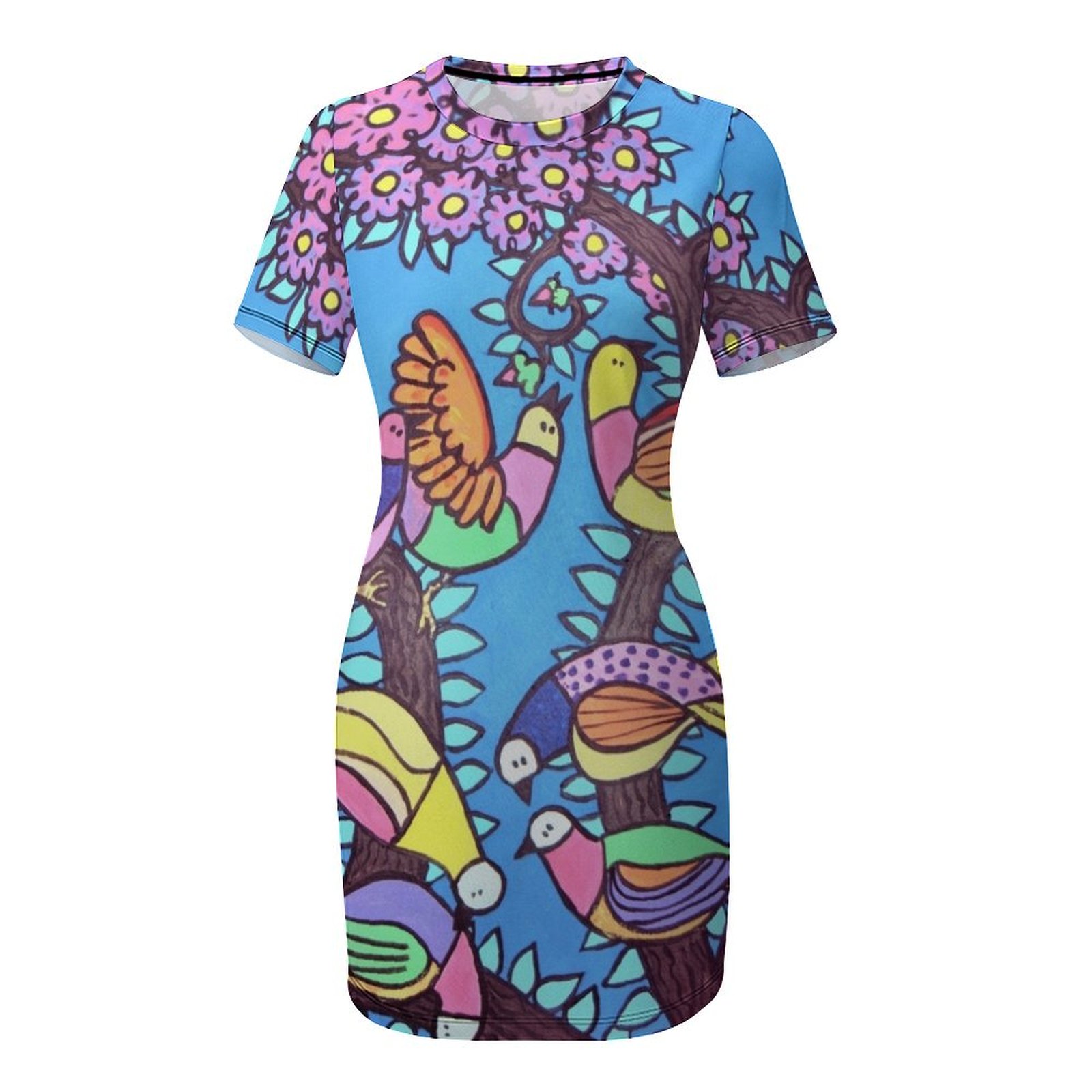 Birds on a Tree by Stef Short- – Summer Clothing Online recenzja i cena