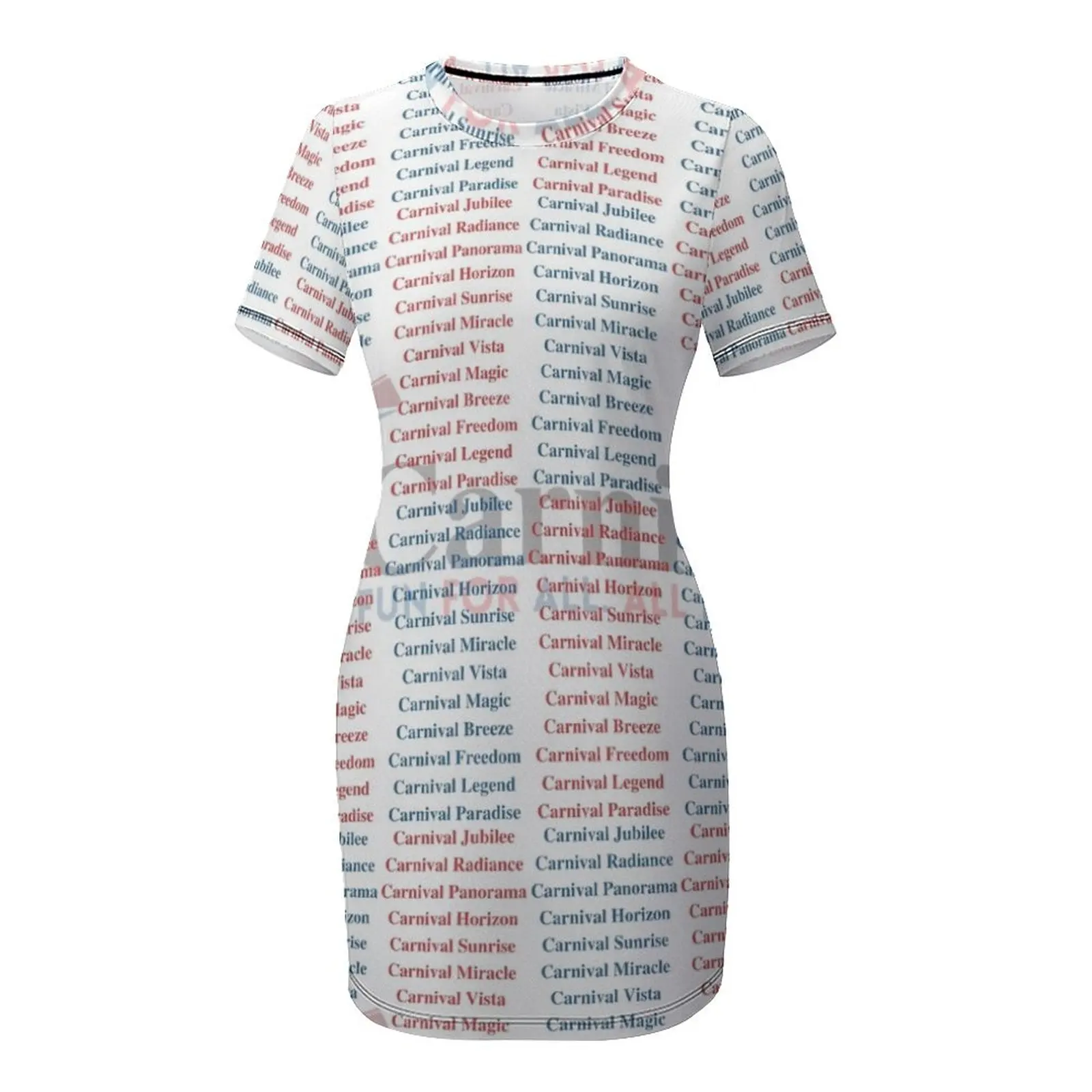 Carnival Ship Names Short-Slee – Summer Clothing Line Names recenzja i cena
