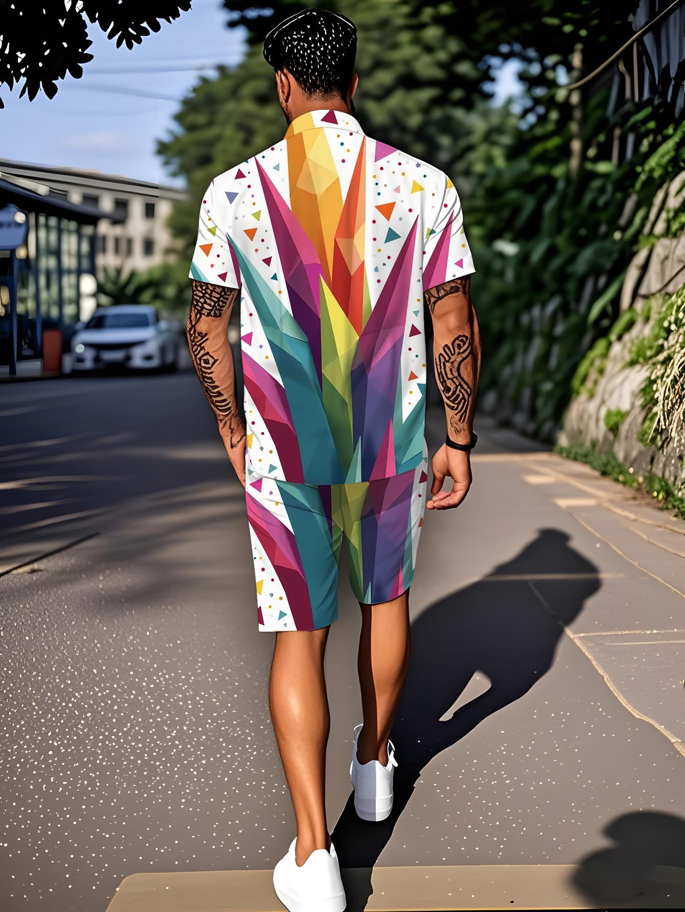 Men's Shirt Sets 2026 Spring/S – Summer Clothing Sets Men recenzja i cena