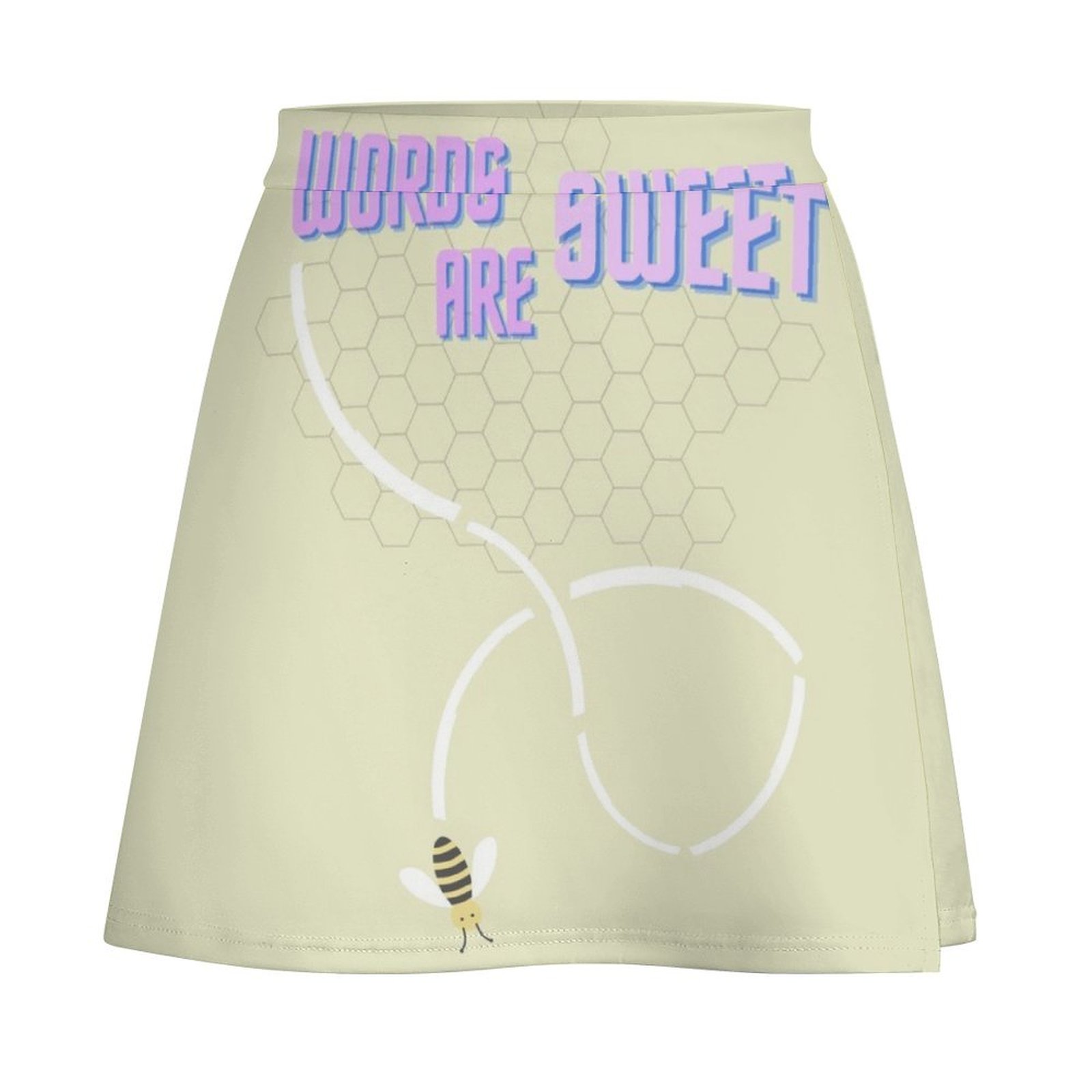 Words are SWEET Mini Skirt min – Summer Clothing Words recenzja i cena