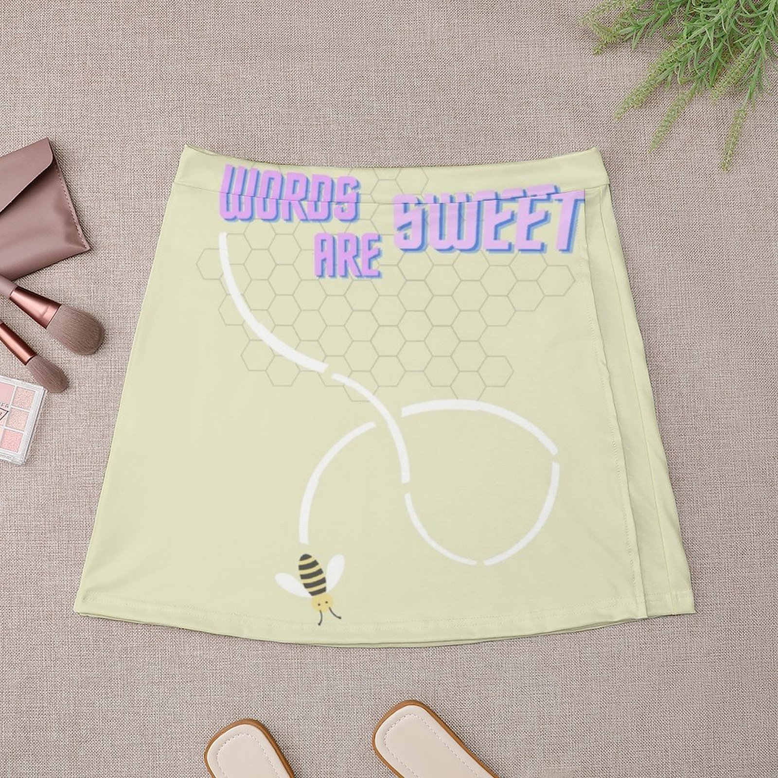 Words are SWEET Mini Skirt min – Summer Clothing Words recenzja i cena
