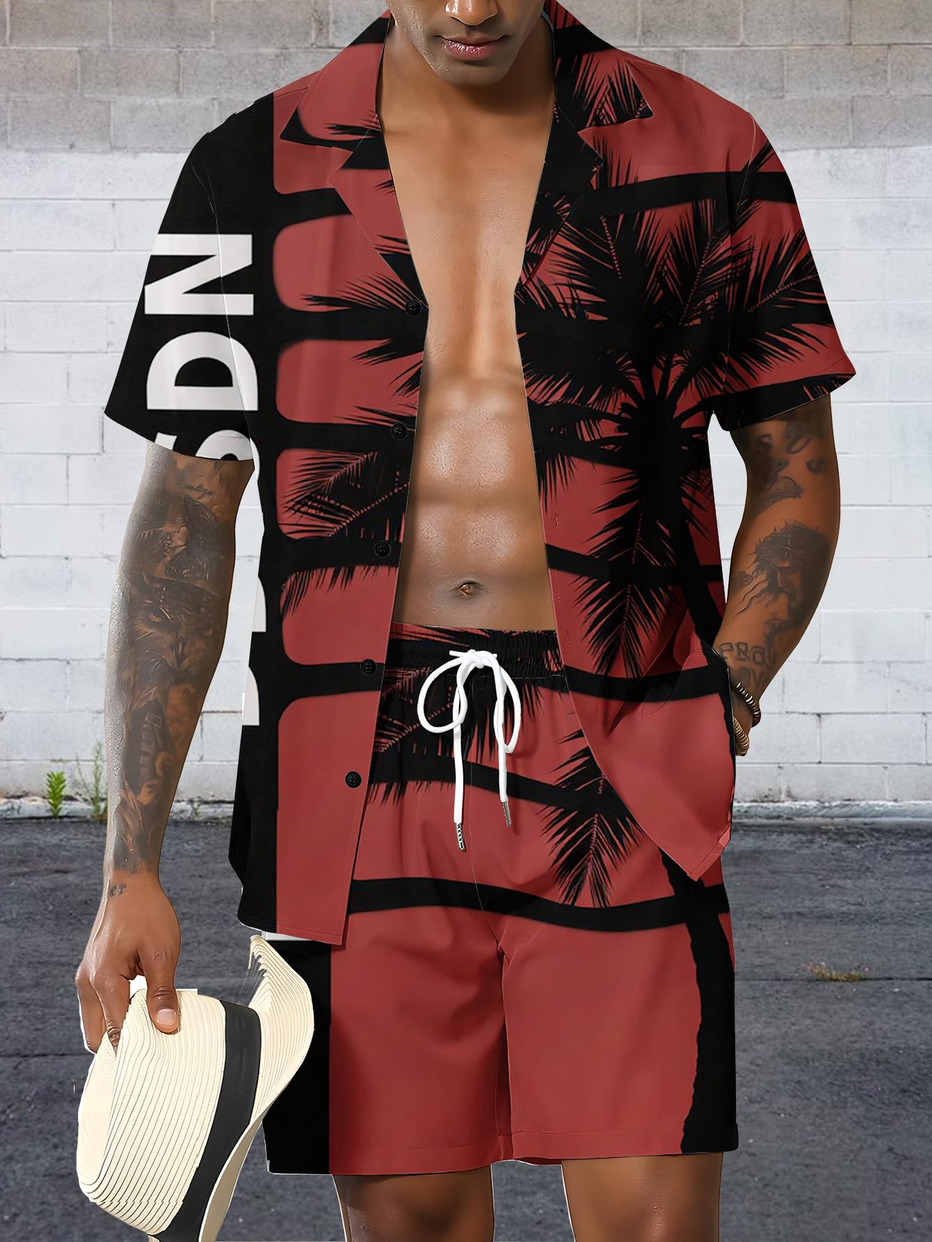 Men's Shirt Sets 2026 Spring/S – Summer Clothing Sets Men recenzja i cena
