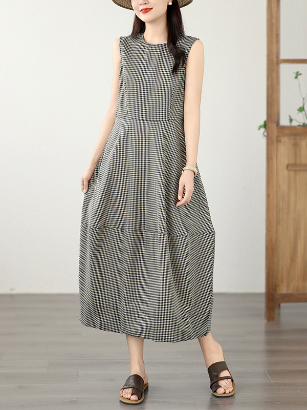 Slimming A-Line Vest Dress Sum – Summer Clothing Tagline recenzja i cena