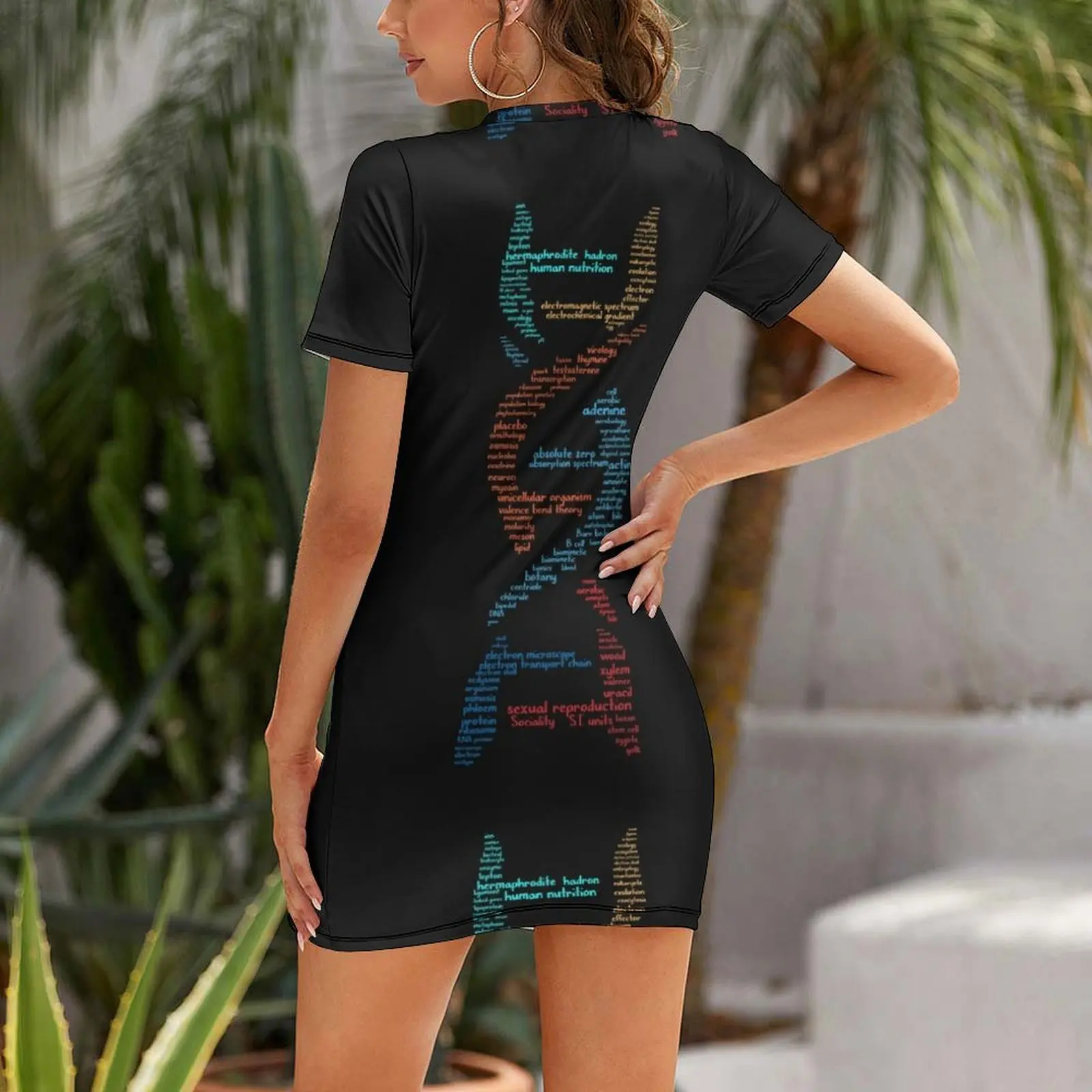 Biology DNA Words Gift Short-S – Summer Clothing Words recenzja i cena