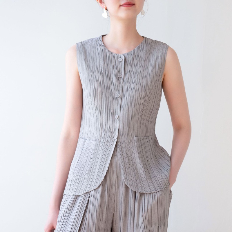 Miyake Pleated T-shirt 2026 Sp – Yours Clothing Summer Jackets recenzja i cena