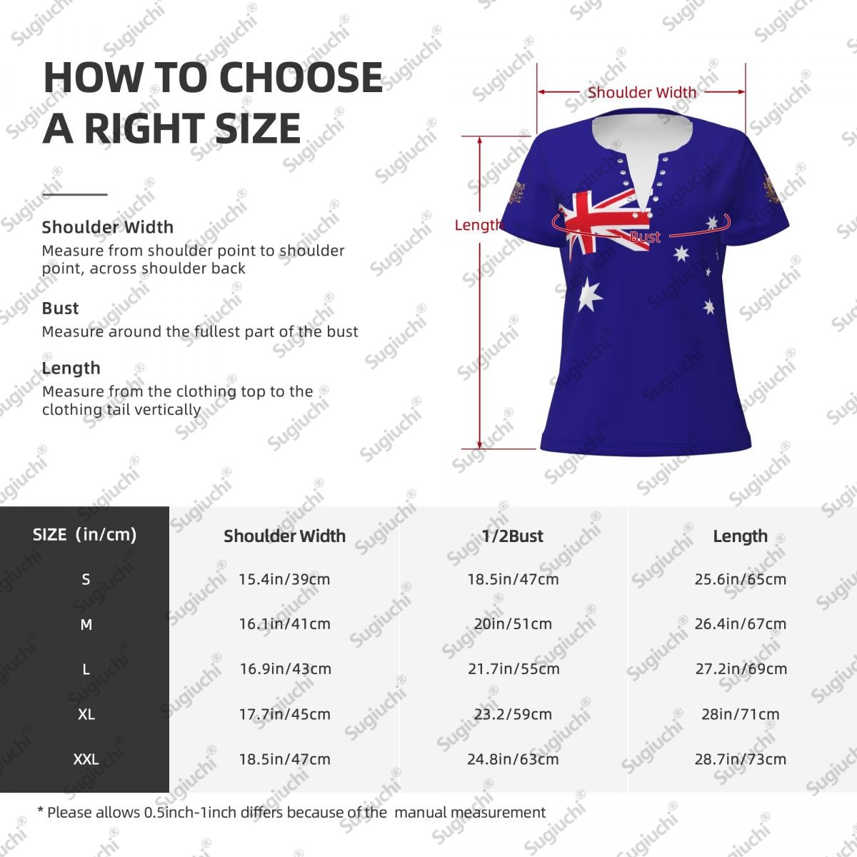 2025 Australia Flag Sexy Deep  – Summer Clothing Women Australia recenzja i cena