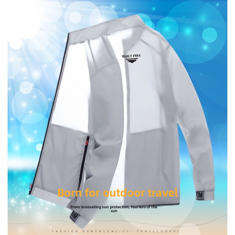 Men's Outdoor Golf Sports UV R – Yours Clothing Summer Jackets recenzja i cena